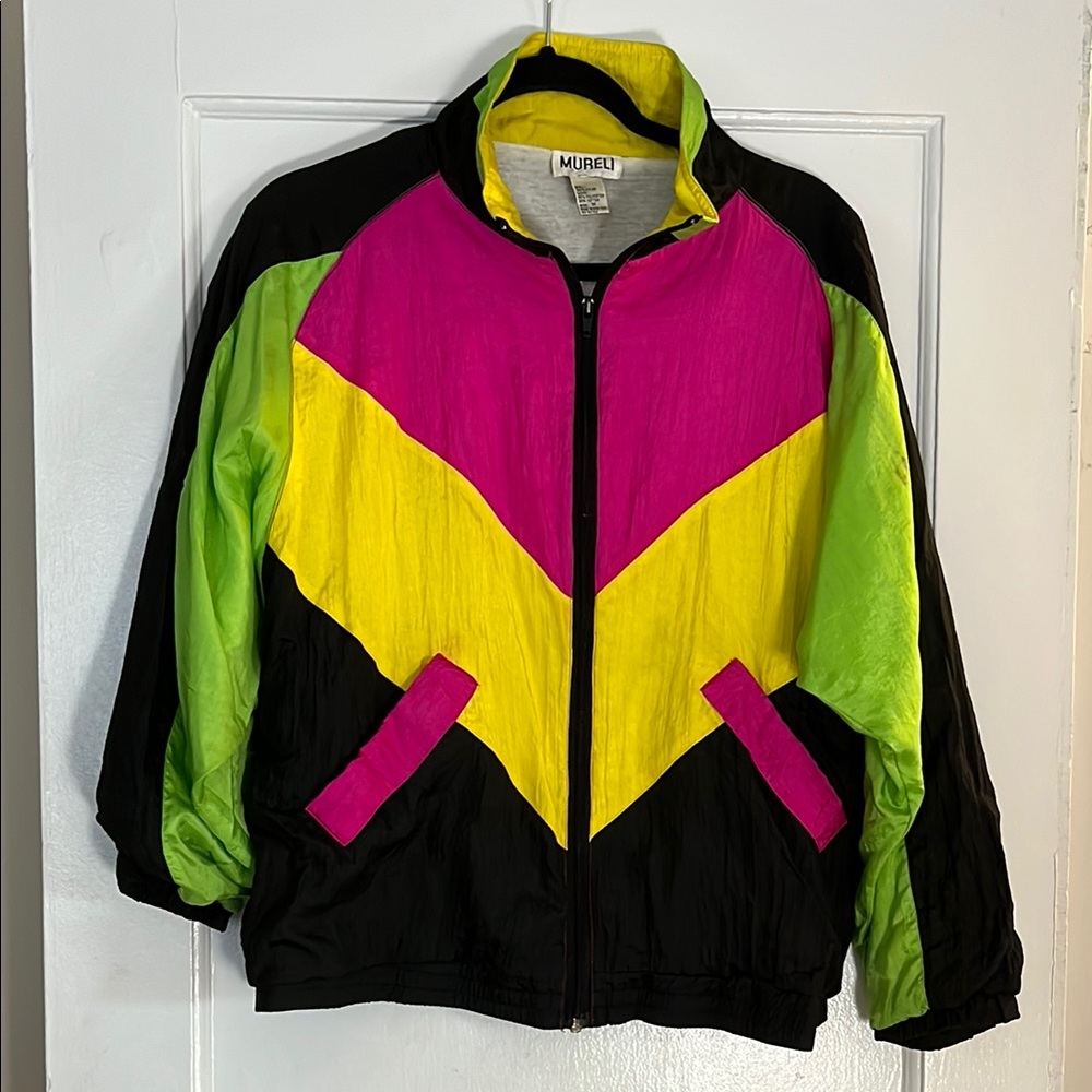 Colorful Vintage Mureli Windbreaker Jacket